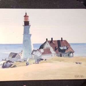Coastal Lighthouse Art Print